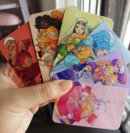 Magical Sisters photocards Magical Sisters photocards