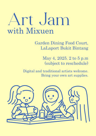 Art jam poster