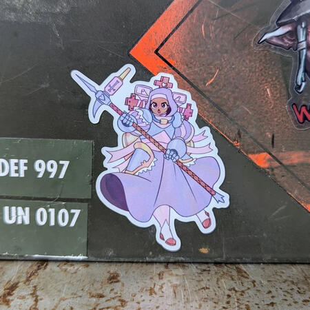 Trench Soldier sticker