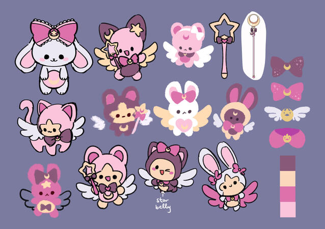 Mijo mascot concepts Mijo mascot concepts