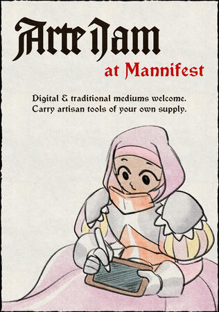 Arte Jam at Mannifest